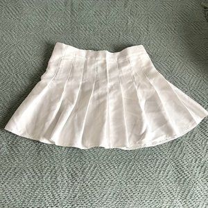 White Tennis Skirt